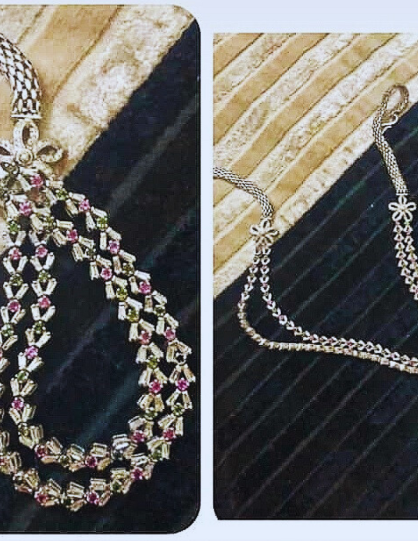 Neha Necklace to Earrings