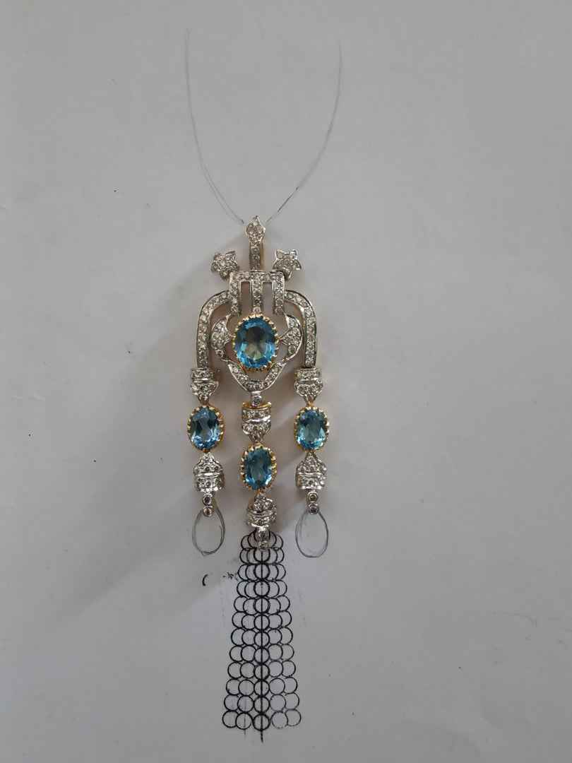 Nutan Pendant to Sautoir